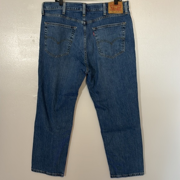 Levi's 541 Men 38 x 30 Denim Jean Athletic Fit Tapered Medium Wash - Picture 6 of 6